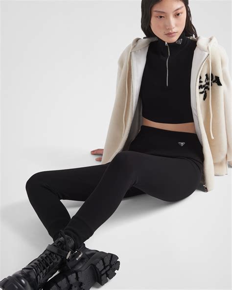 prada sport leggings|Viscose and wool leggings .